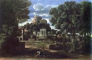 Poussin, the ashes of phocion collected by his widow